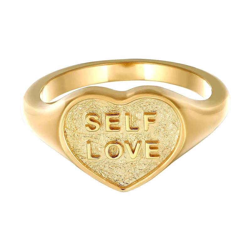 Siegelring Herz SELF LOVE