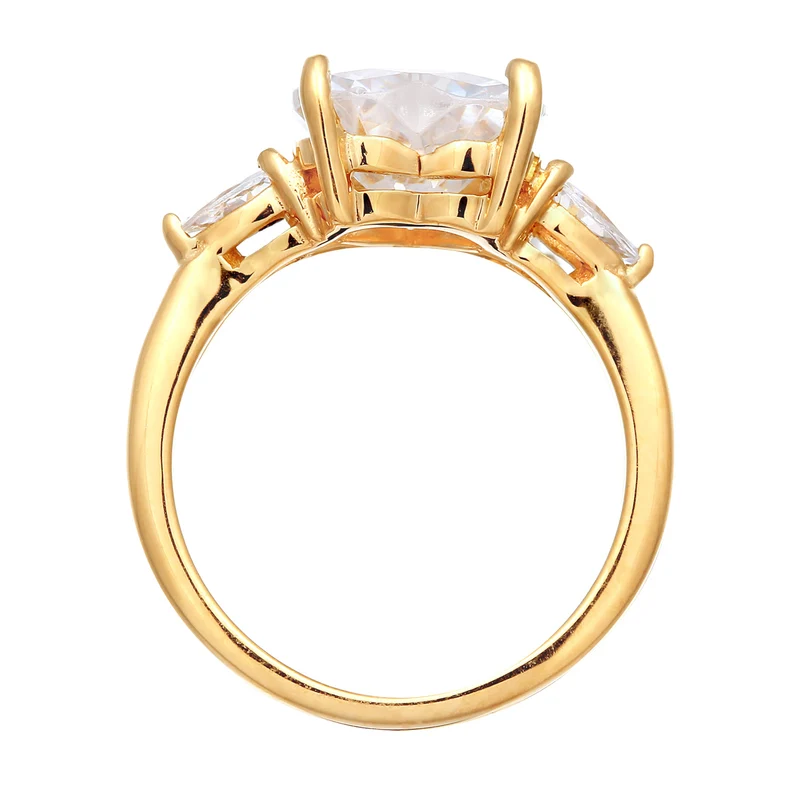 Ring Herz | Zirkonia (Weiß)