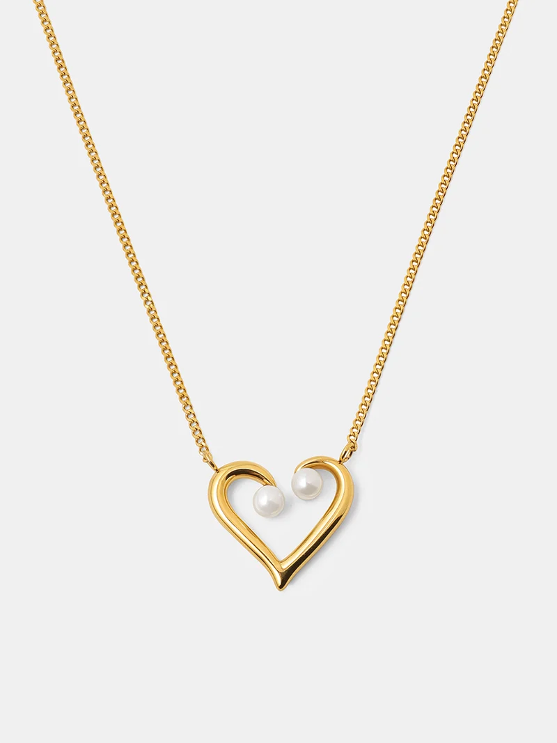 Love in Pearl Kette