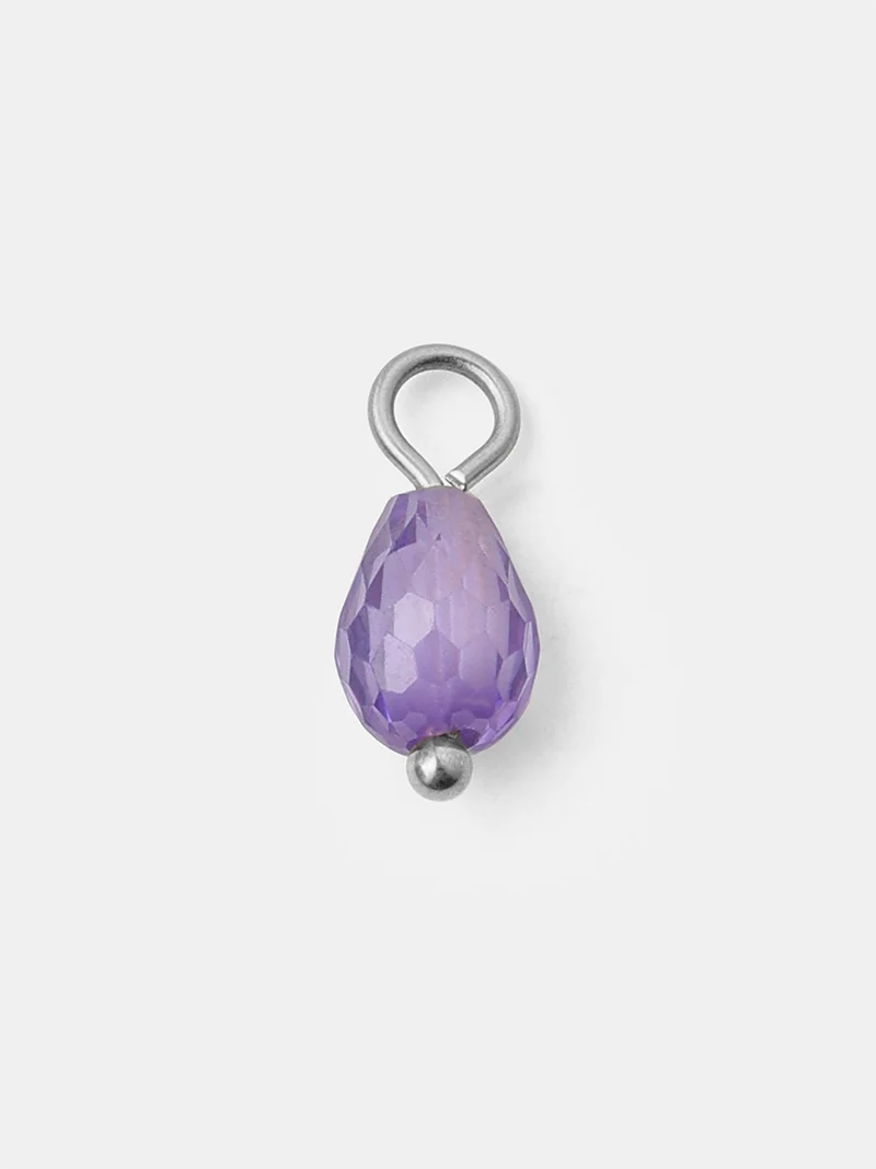 6x8,2mm Gentle Tear Ohrring-Charm