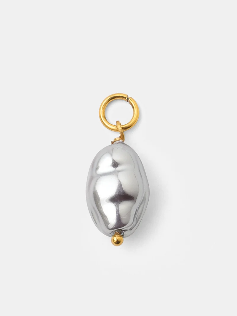 7,4x11,2mm Twilight Pearl Ohrring-Charm