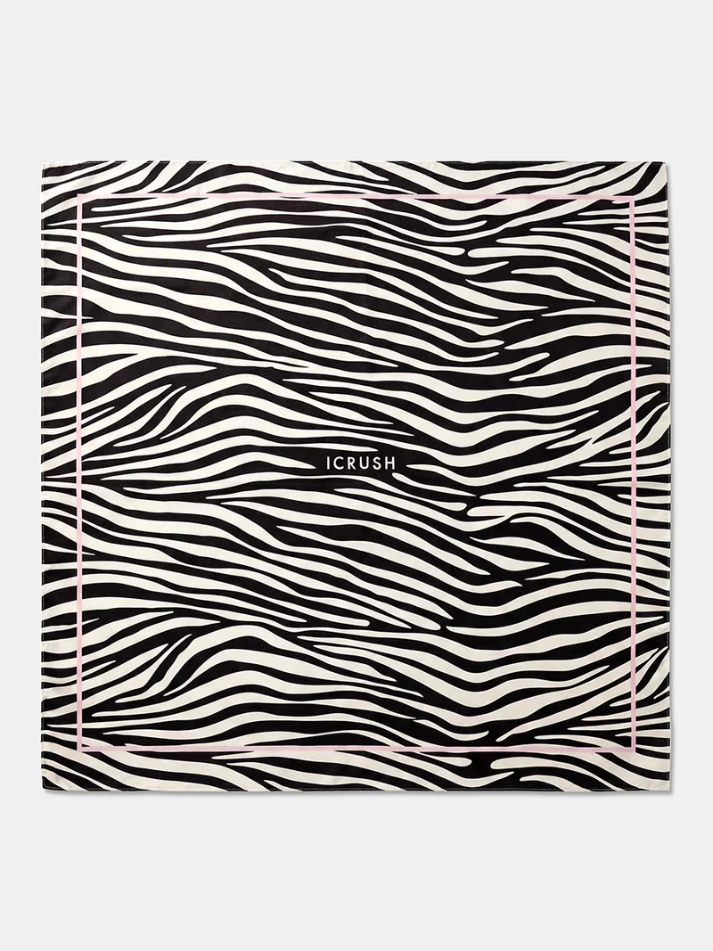 Wild Stripes Zebra-print Tuch