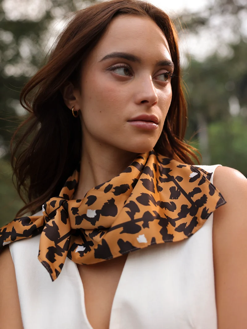 Leopard Print Tuch