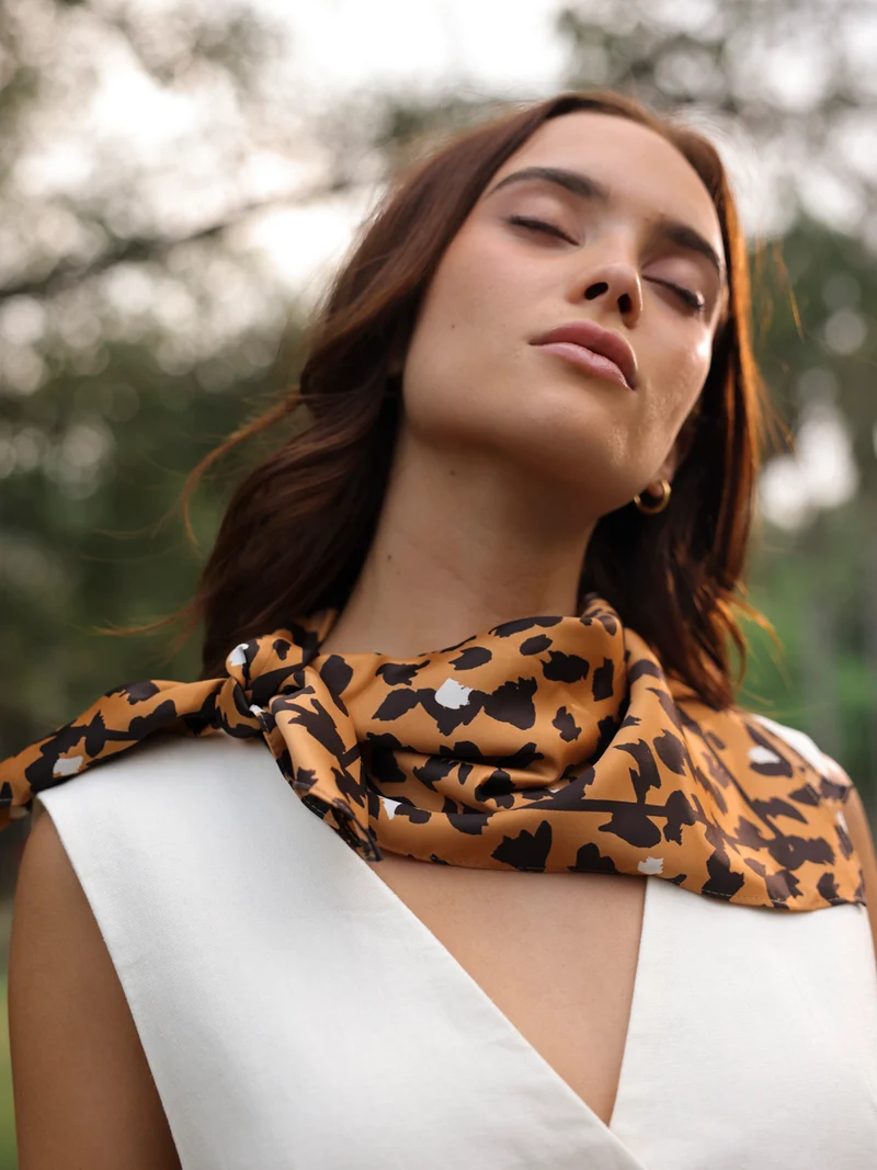 Leopard Print Tuch