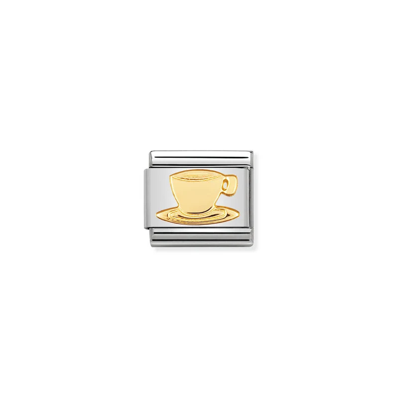 Classic Gold Coffee Cup Food & Drink Charms