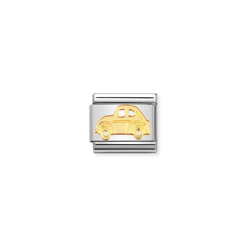 Classic Gold Car Sports & Hobbies Charms