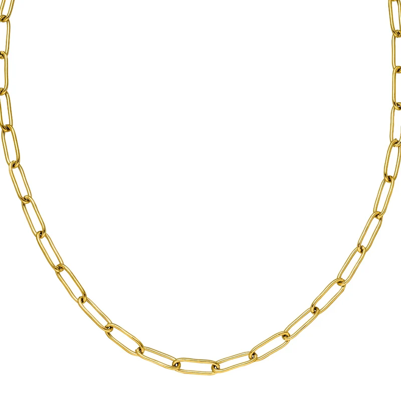 Paperclip Kette | 18K vergoldet