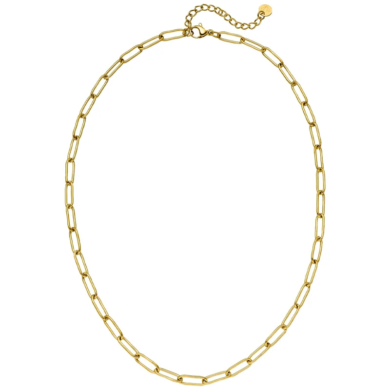 Paperclip Kette | 18K vergoldet
