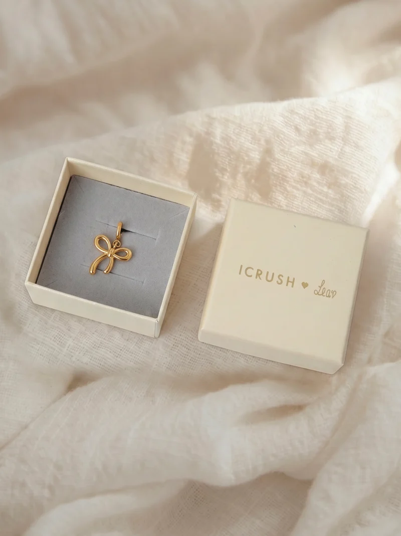 Sweetheart Bow Ketten-Charm
