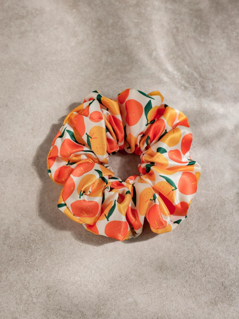 Juicy Orange Scrunchie
