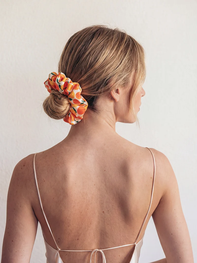 Juicy Orange Scrunchie