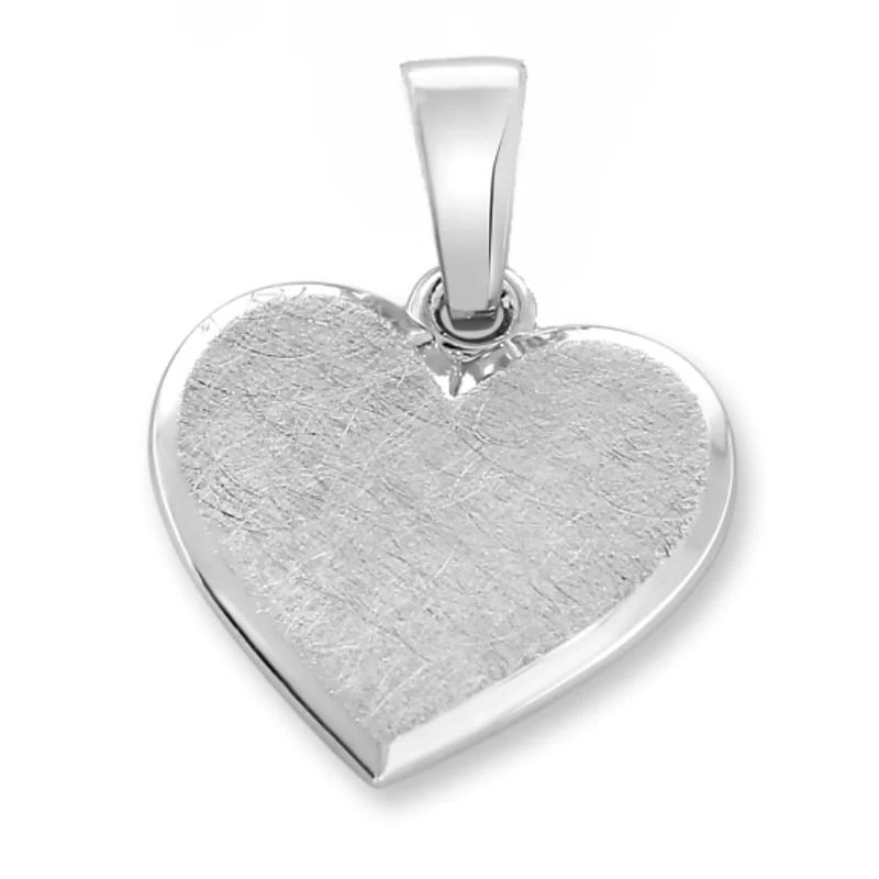 KETTENANHÄNGER 925 SILBER HERZ ANHÄNGER FÜR HALSKETTE SILBERSCHMUCK DAMEN
