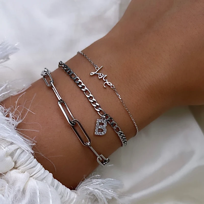 Paperclip Armband | 18K vergoldet