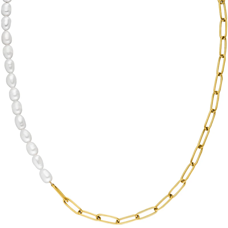 Marina Perlenkette | 18K vergoldet