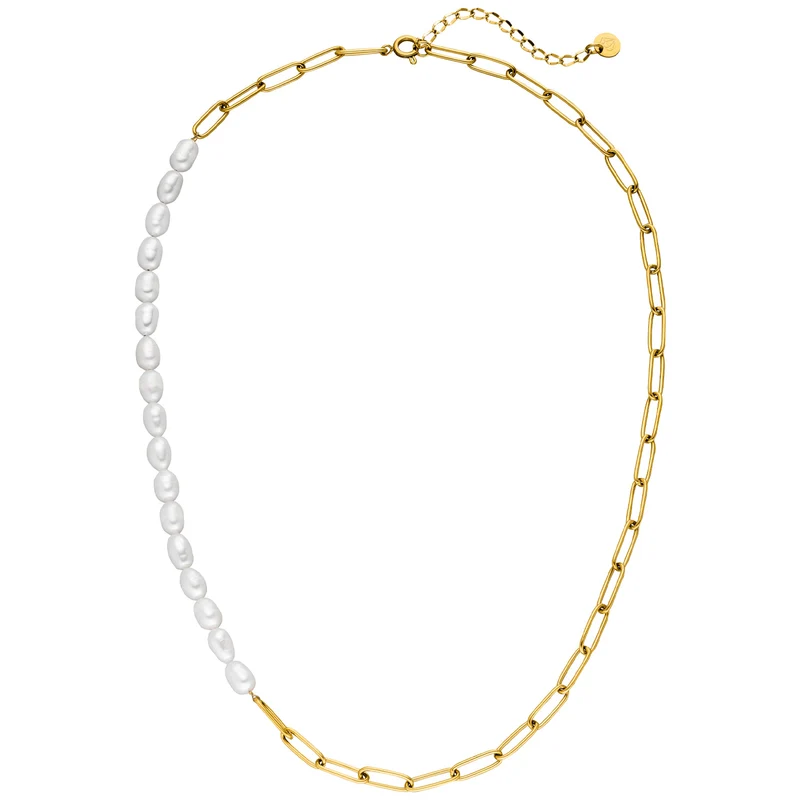Marina Perlenkette | 18K vergoldet