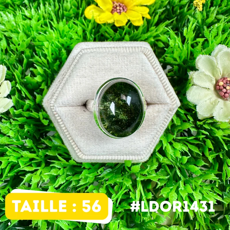 Lodolith-Ring, 925er Sterlingsilber #LDOR1431