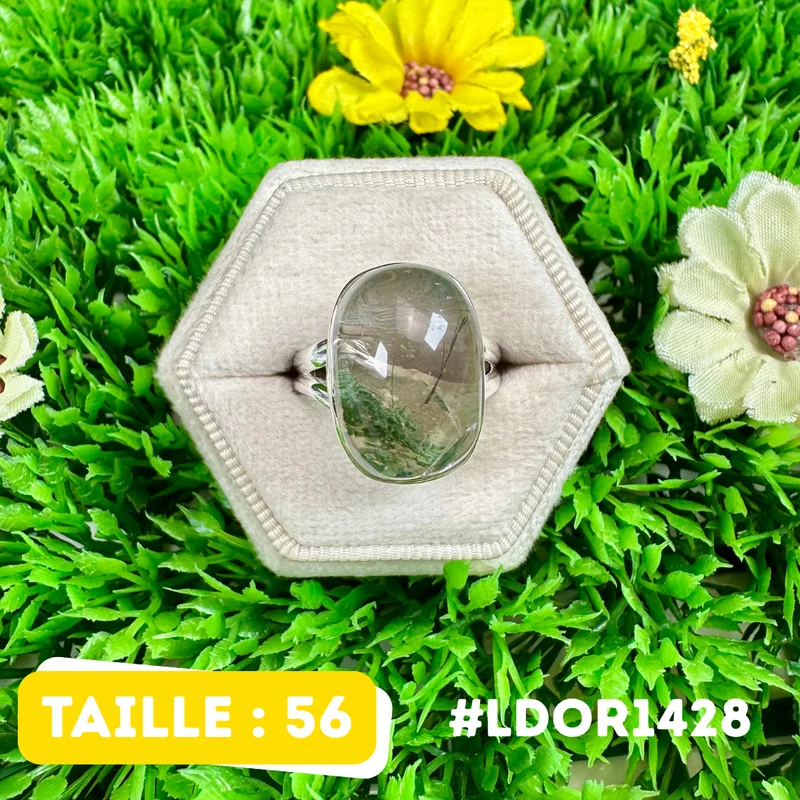 Lodolith-Ring, 925er Sterlingsilber #LDOR1428