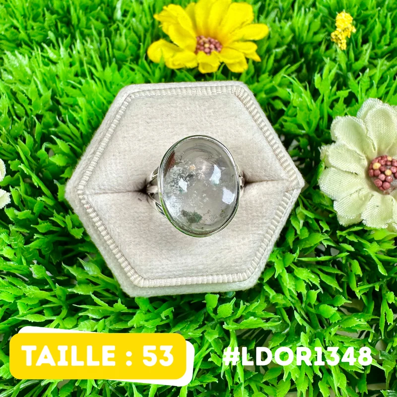 Lodolith-Ring, 925er Sterlingsilber #LDOR1348