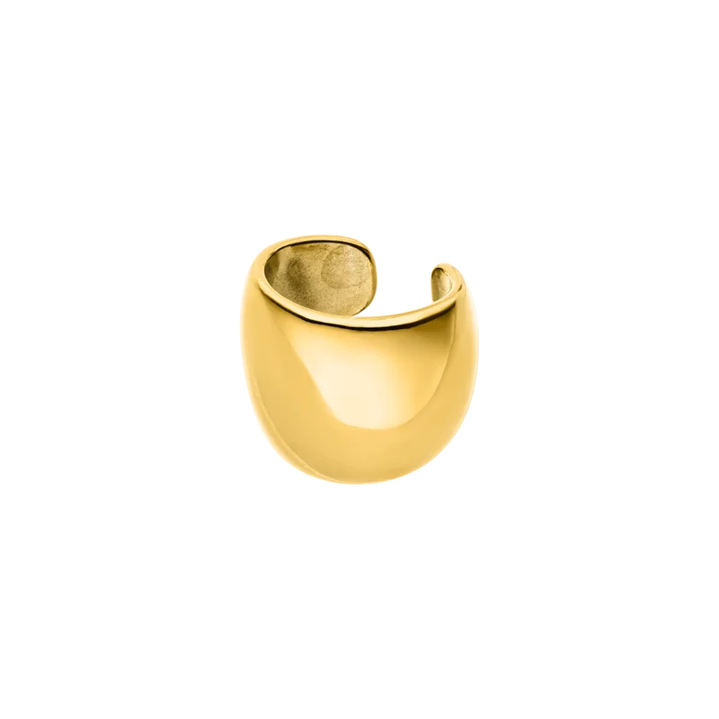 Chunky Popular Earcuff 18K Vergoldet