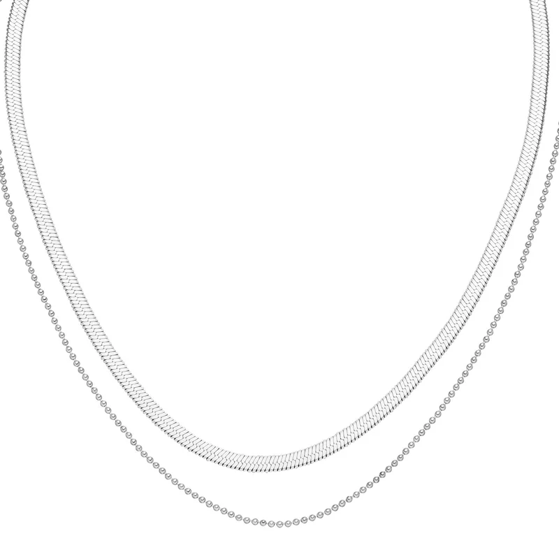 Sleeky Halskette | 18K vergoldet