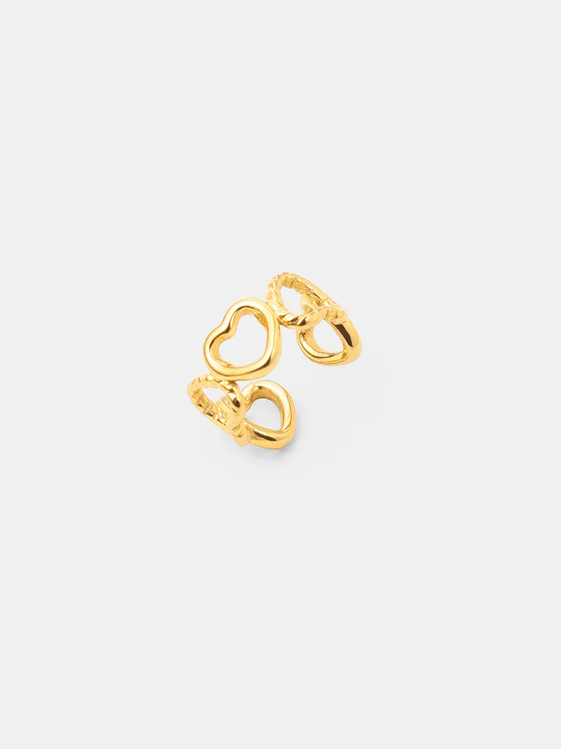 Delightful Heart Earcuff