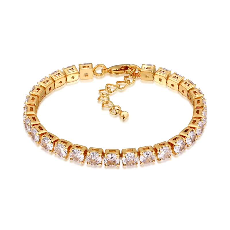Armband | Zirkonia (Weiß)