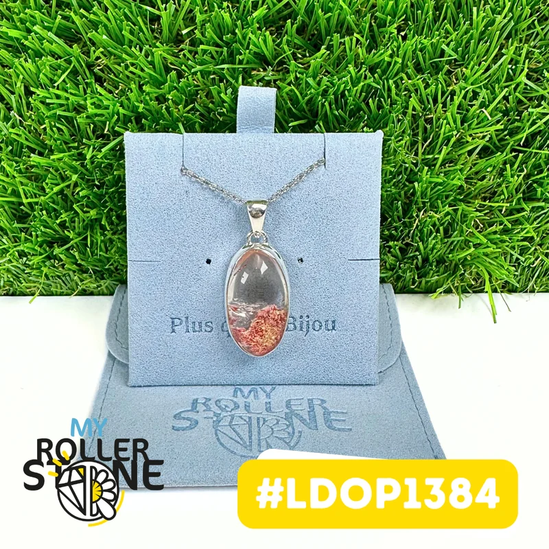 Lodolith-Anhänger, 925er Sterlingsilber #LDOP1384