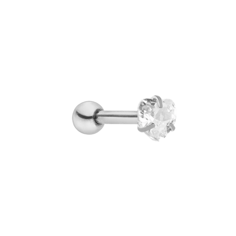 Heart Ohr Piercing Gold