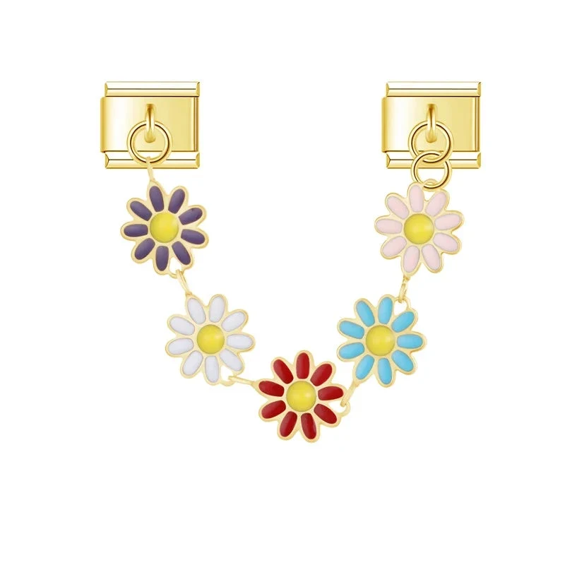 Blumen Charm-Kette
