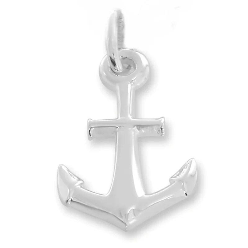 SCHMUCKANHÄNGER ANKER AUS 925 STERLING SILBER