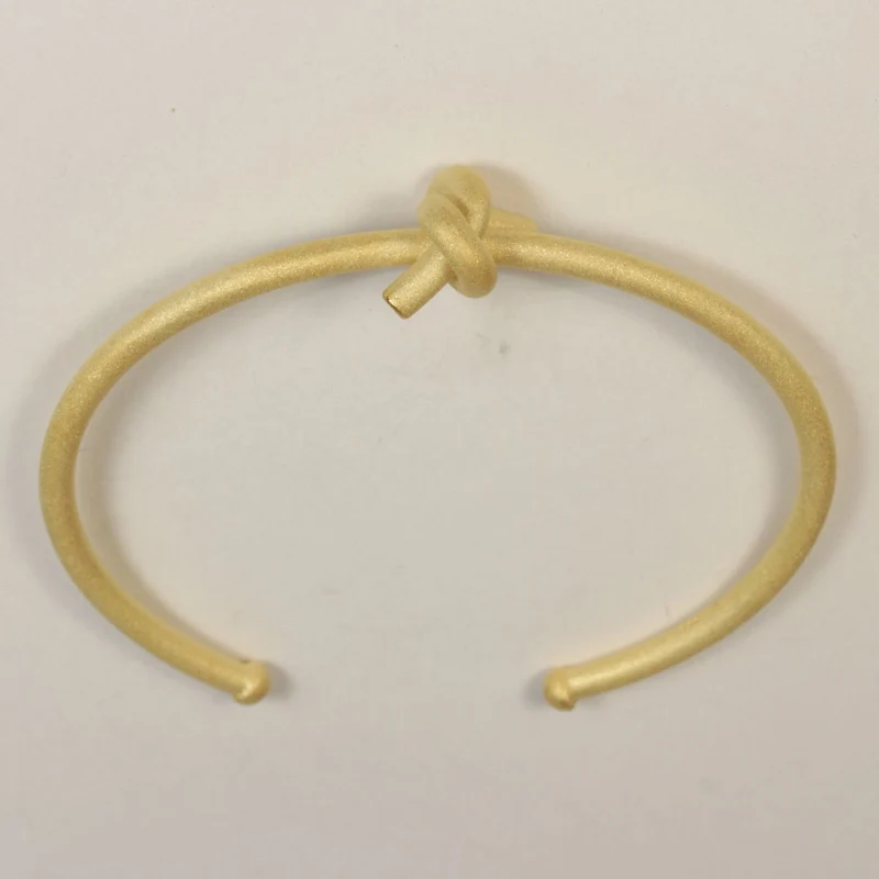 925er Silber Armreif / Spange Knotenschmuck Knoten ARM-10