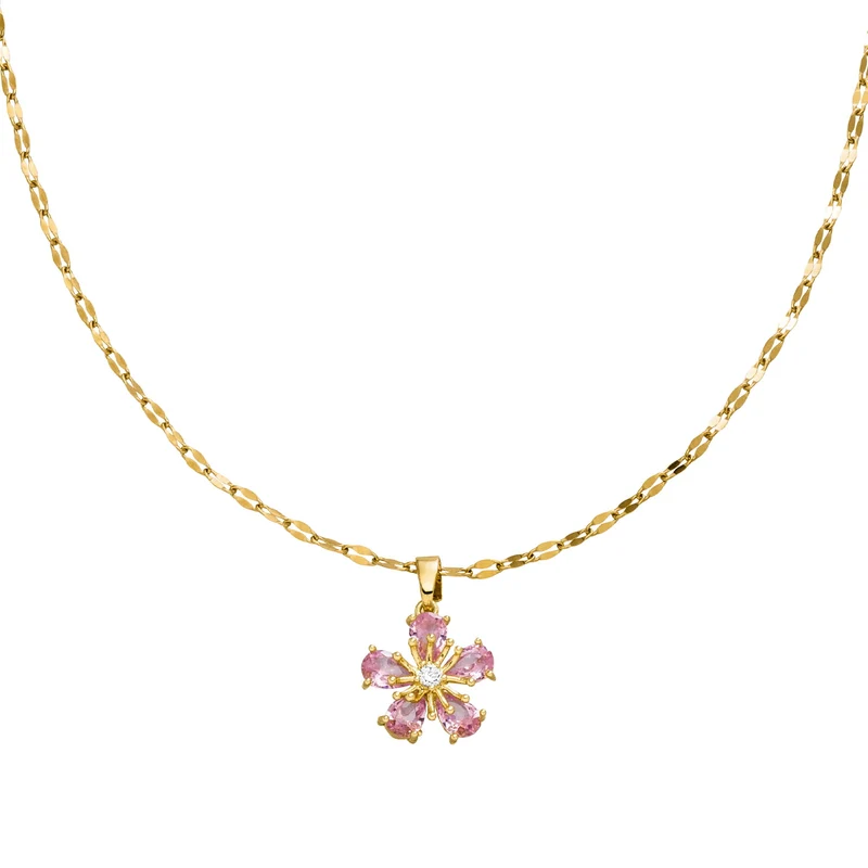 Sakura Flower Kette | 925 Echtsilber