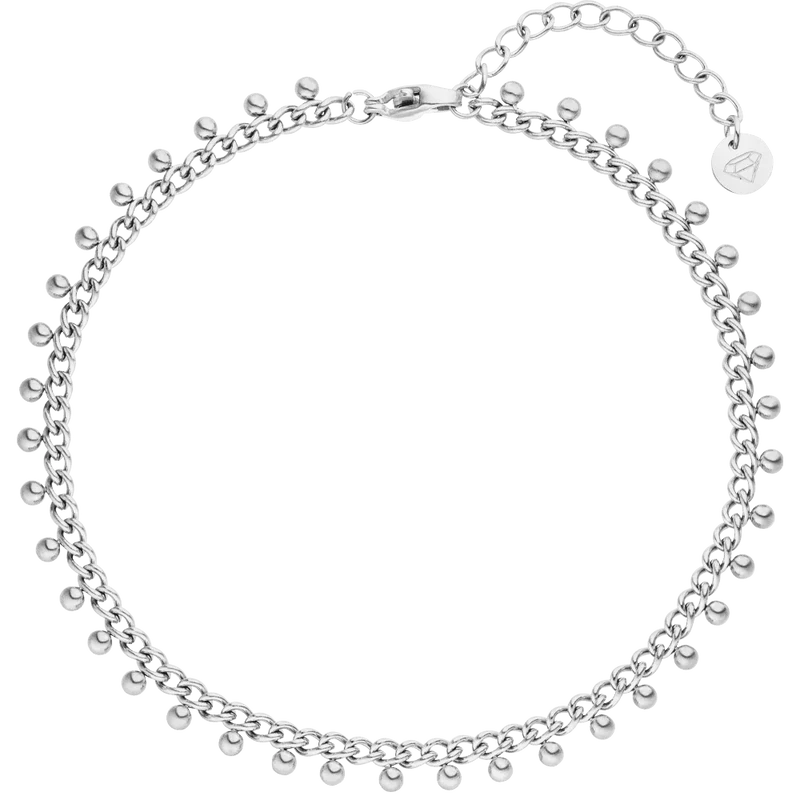 Dots Fußkette | 18K vergoldet