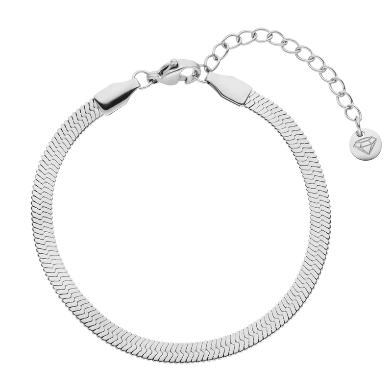 Snake Skin Armband | 18K vergoldet