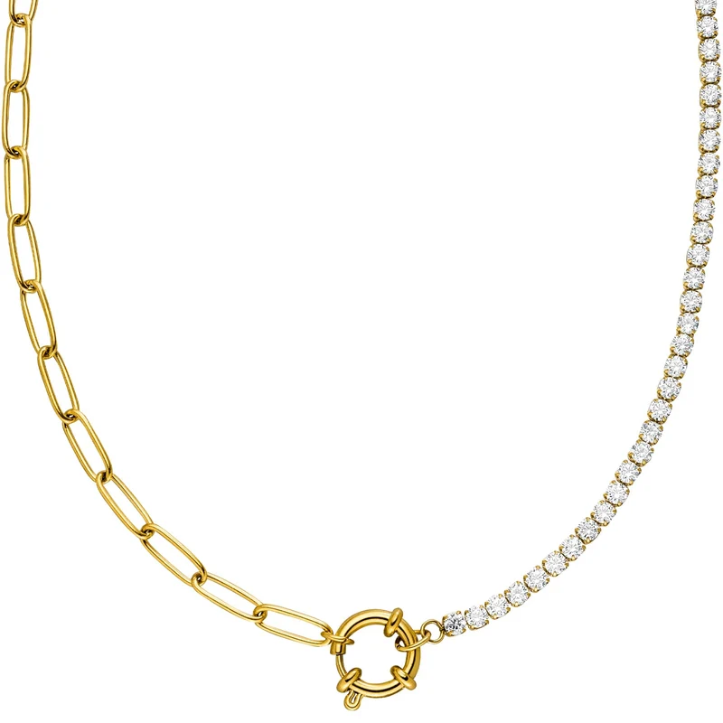 Tennis Chain Kette | 18K vergoldet