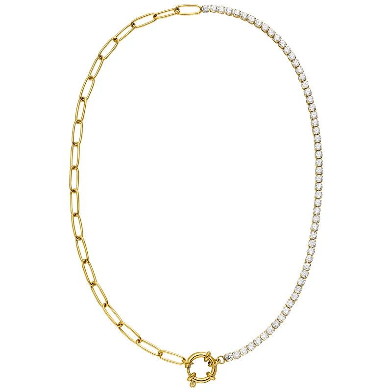 Tennis Chain Kette | 18K vergoldet