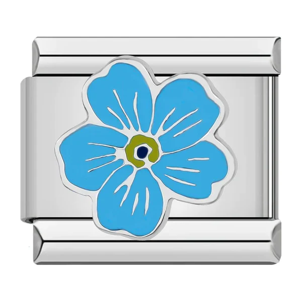 Blume Hellblau