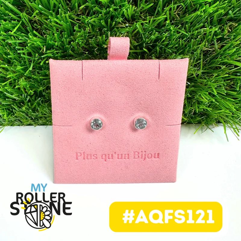 Aquamarin-Ohrringe aus 925er Sterlingsilber #AQFS121