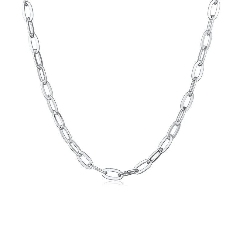 Glieder-Halskette Oval