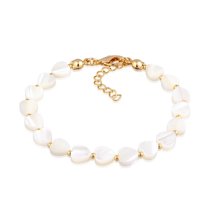 Armband Herzen | Muschel