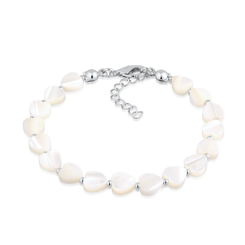 Armband Herzen | Muschel
