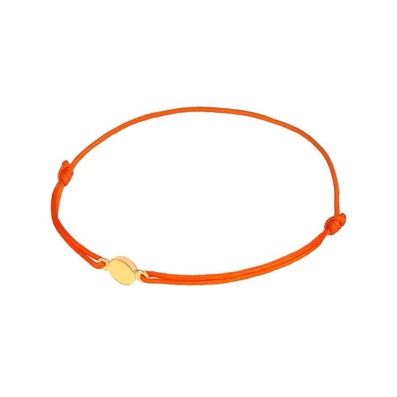 Armband Plättchen | Nylon (Pink)
