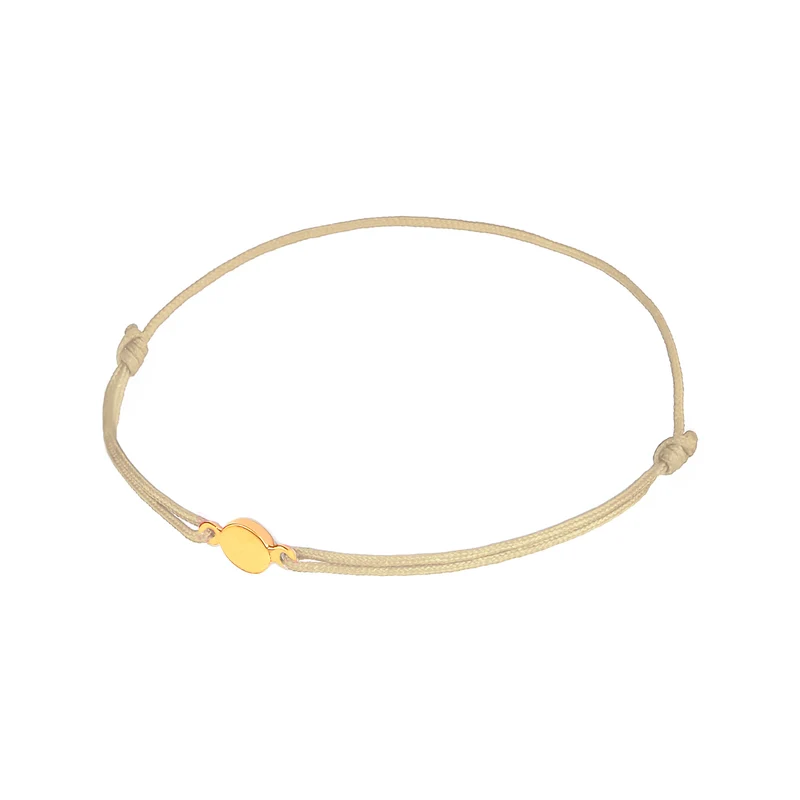 Armband Plättchen | Nylon (Pink)