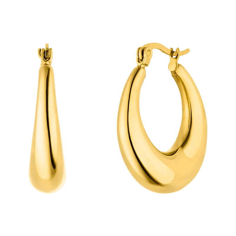 Lucia Ohrringe | 18K vergoldet