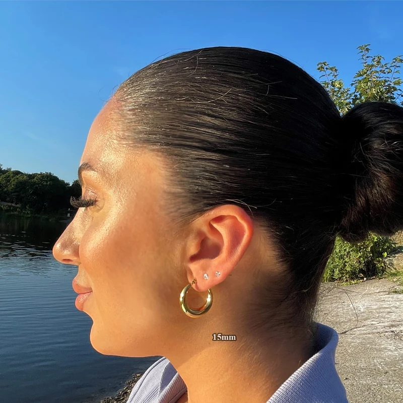 Lucia Ohrringe | 18K vergoldet