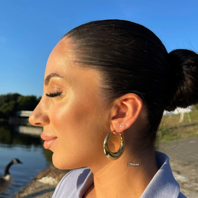 Lucia Ohrringe | 18K vergoldet