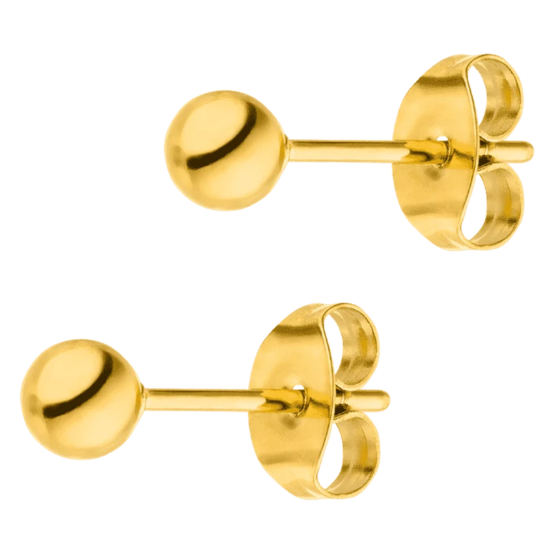 Simple Dot Ohrstecker | Titan