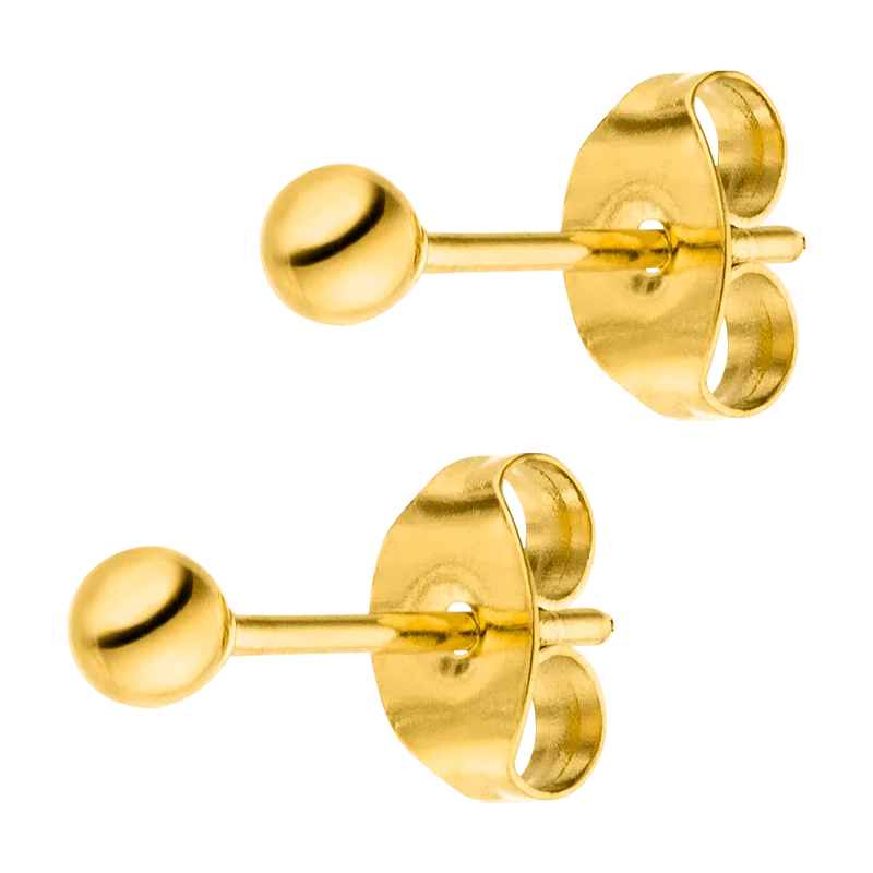 Simple Dot Ohrstecker | Titan