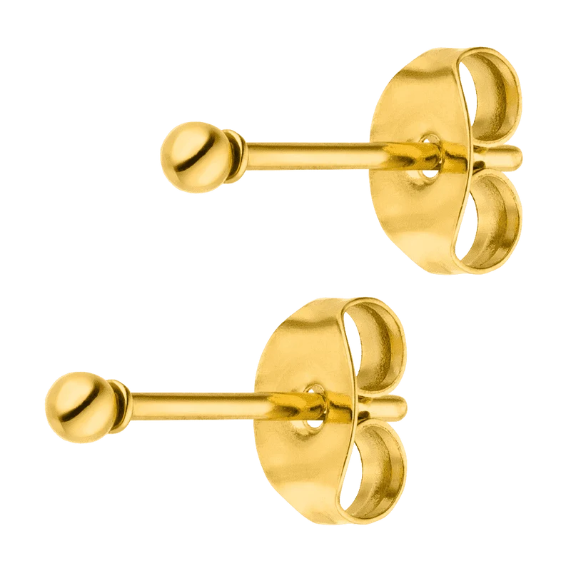 Simple Dot Ohrstecker | Titan