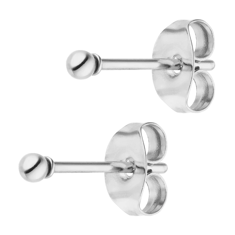Simple Dot Ohrstecker | Titan
